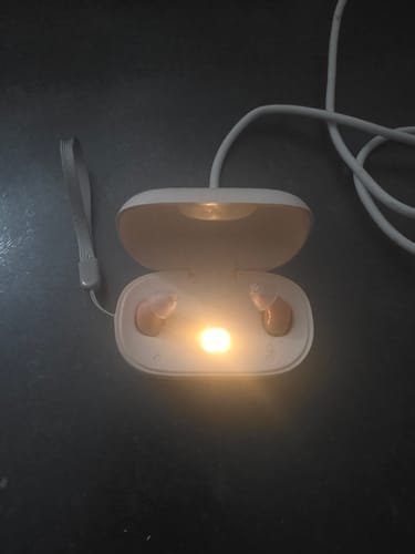 Customer photo review of Modern Hearing Comfort Hearing Aids